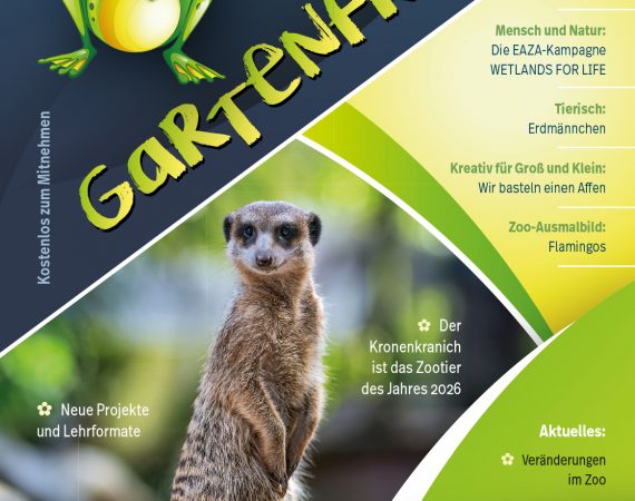 Gartenfrosch SA Zoo Vivarium 2026 Titel