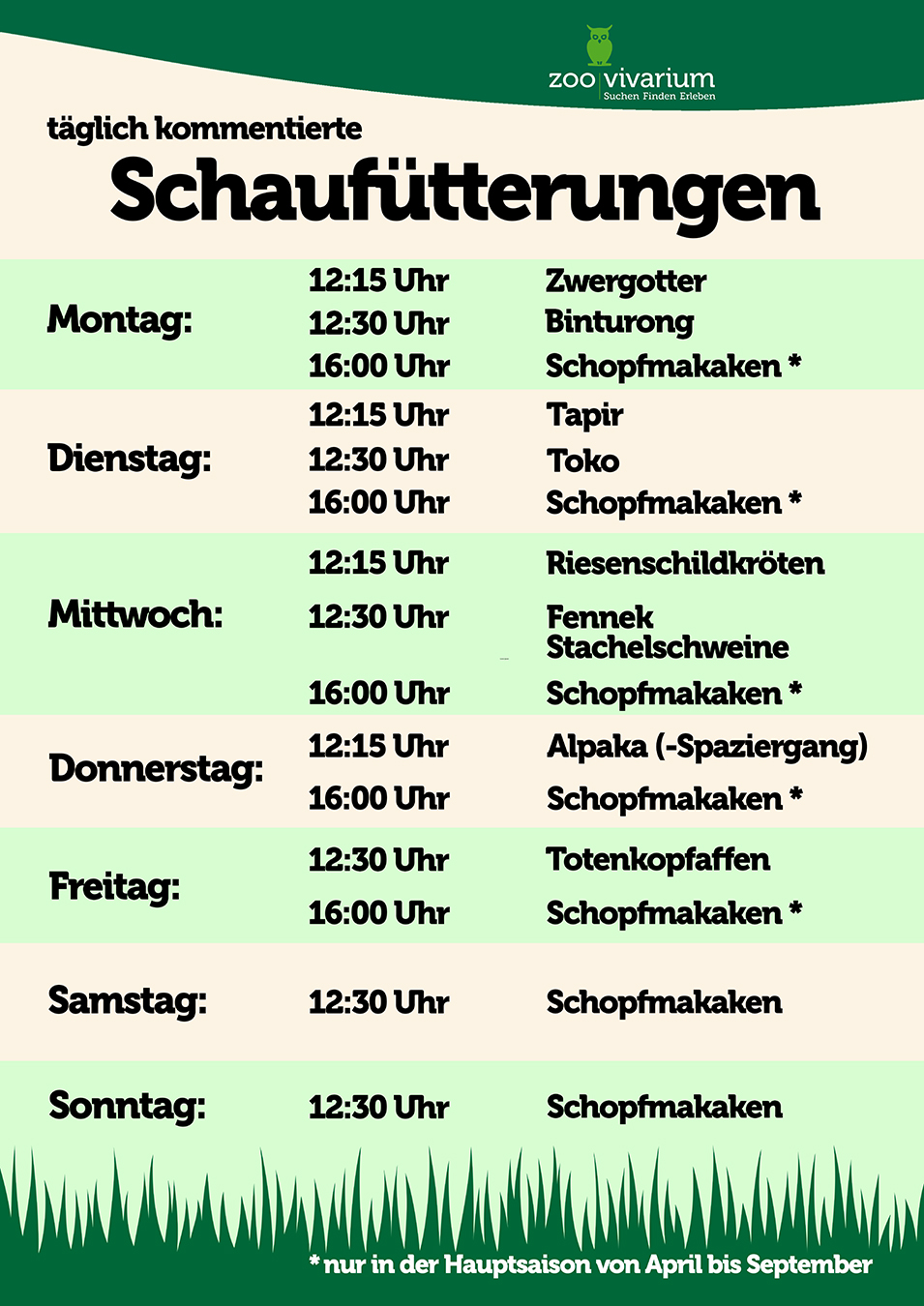 Plakat Fuetterungen SMedia